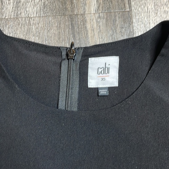 Cabi Women’s #5205 Black Indulgence Layered Career Blouse, size xs - Picture 4 of 12